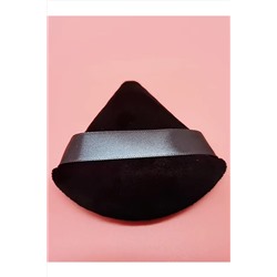 Kristaller Набор спонжей-пуховок в пластиковом контейнере для сухих и кремовых текстур, черный, 6 шт. KRISTALLER, 1199388