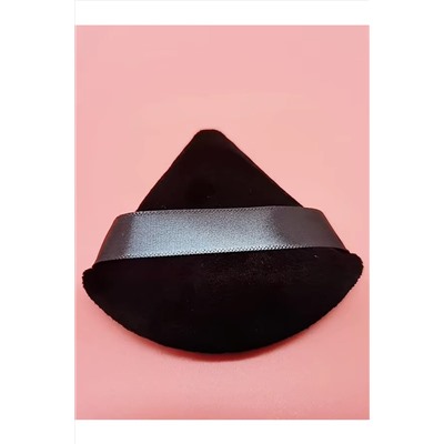 Kristaller Набор спонжей-пуховок в пластиковом контейнере для сухих и кремовых текстур, черный, 6 шт. KRISTALLER, 1199388