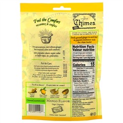 Chimes, Ginger Chews, Mango Flavor, 3.5 oz (100 g)