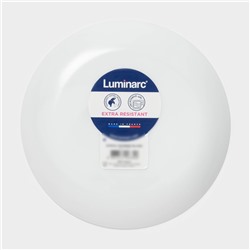 Десертная тарелка Luminarc DIWALI MARBRE, d=19 см, стеклокерамика, белая