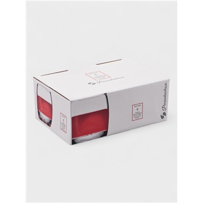 Набор стопок - шотов для водки Paşabahçe Sylvana, 80 мл, 6 шт., стекло, прозрачный