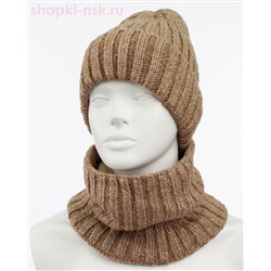 Q 200 D 200 Комплект флис (колпак+снуд) (52-54)