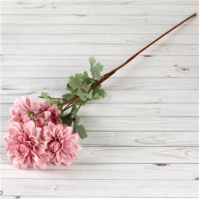 Цветок искусственный Георгин 78 см / GT41-15 /уп 60/600/