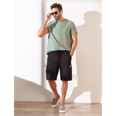 Футболка базовая полуприлегающая из премиального хлопка с эластаном