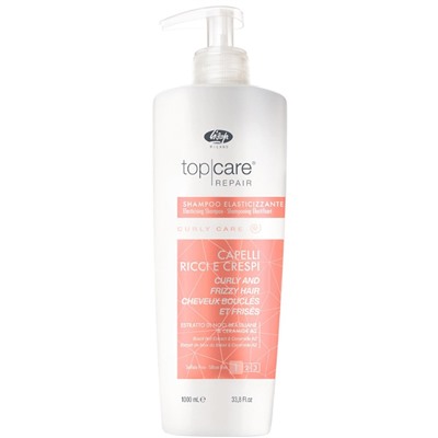 LISAP CURLY CARE Разглаживающий шампунь для вьющихся и непослушных волос 1000 мл