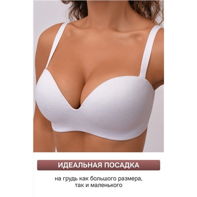 Бюстгальтер 1317006 OIRO без косточек Snowdrop НАТАЛИ, 1212920