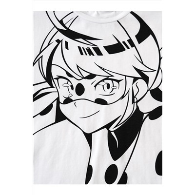 Комплект трикотажный для девочек: фуфайка (футболка), шорты PLAYTODAY, 1241358