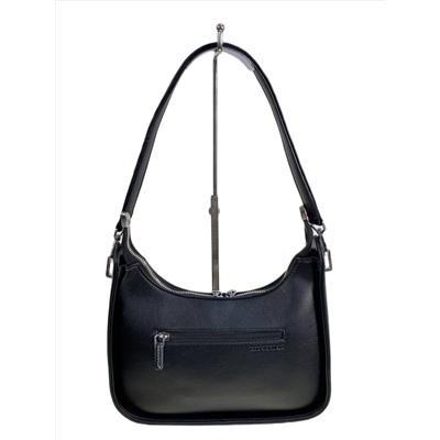 Женская сумка из искусственной кожи, цвет черный