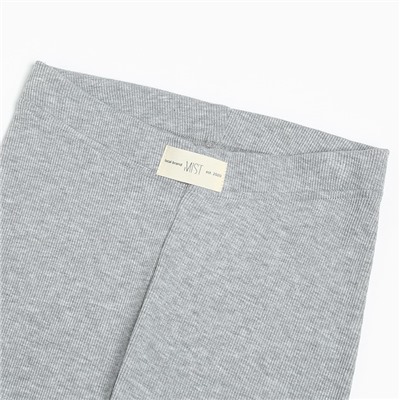 Легинсы спортивные женские Mist Old School, размер 48 (рост 165 см), серые