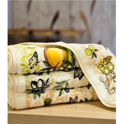 Кухонное полотенце с петелькой, размером 25х50 см