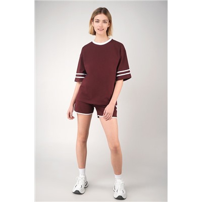 Женский костюм оверсайз из хлопка Happyfox