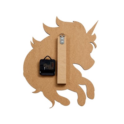 Часы настенные Gelato, единорог, интерьерные, детские, бесшумные, плавный ход, d=33.5 см