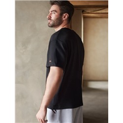 Свободная футболка  с авторским принтом