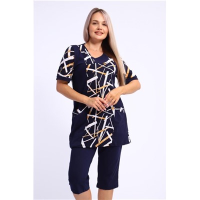 Костюм женский 260 (Темно-синий)
