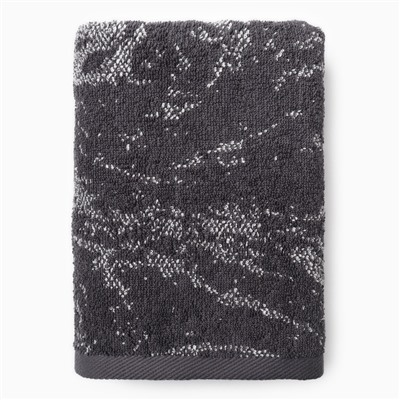 Полотенце махровое Этель «Иван», 50×90 см, 100% хлопок, 420 г/м², серое