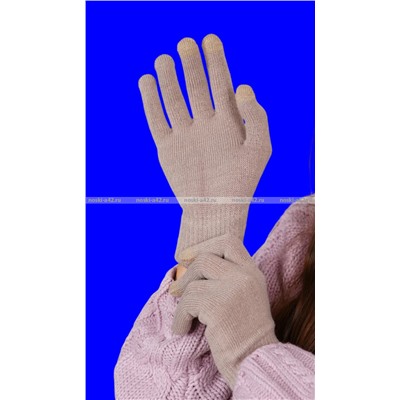 Перчатки женские шерстяные сенсорные арт. 7076 (5035)