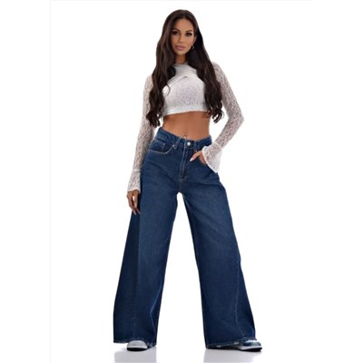 Женские джинсы широкие CRACPOT