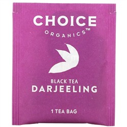Choice Organic Teas, Black Tea, Organic Darjeeling, 16 Tea Bags, 1.12 oz (32 g)