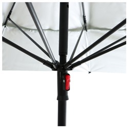 Зонт пляжный maclay, c УФ-защитой, d=240 см, h=220 см