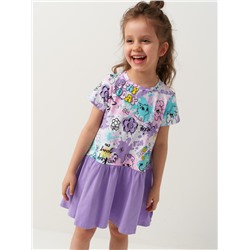 Платье трикотажное для девочек