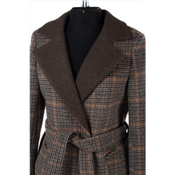 01-09955 Пальто женское демисезонное (пояс)