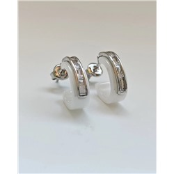 Серьги с керамикой