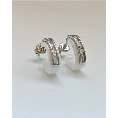 Серьги с керамикой