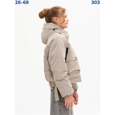 Куртка 303 т.бежевый