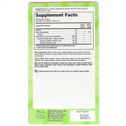 Hero Nutritional Products, Yummi Bears, вегетарианский, омега-3, 90 конфет в виде мишек