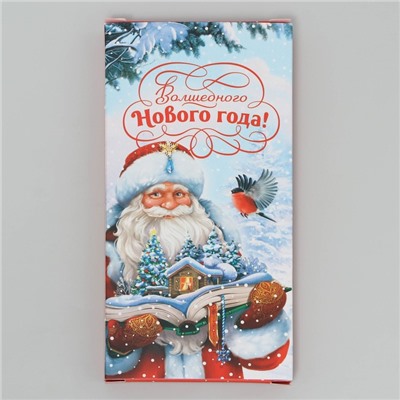 Коробка для шоколада «Волшебного Нового года!», с окном, 17×8.5×1.5 см