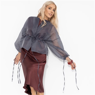 Жакет нарядный, Вершина восхищения (графитовый)