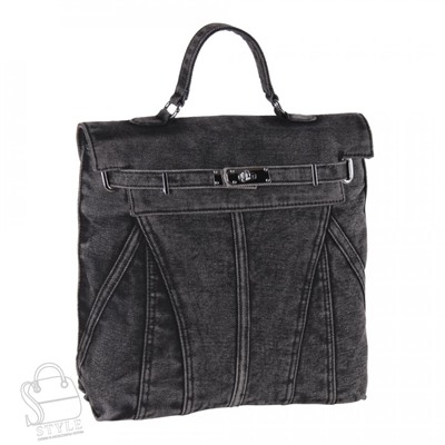 Рюкзак женский текстильный 9232VG black Vitelli Grassi