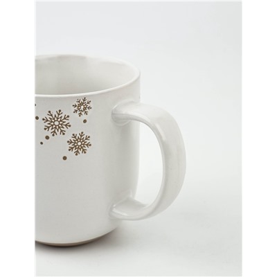 Кружка новогодняя керамическая «Снежная сказка», 400 мл, ручная работа
