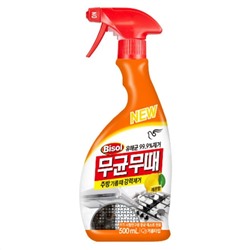 PIGEON Чистящее средство для кухни антижир 4 в 1 / Bisol for Kitchen, 500 мл