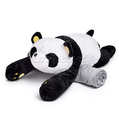 Мягкая игрушка "Медведь" с пледом (110х160)