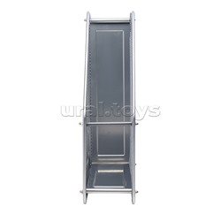 Вертикальный накопитель, размер 8,2x28x35,3 см, сетчатый металлический, серый