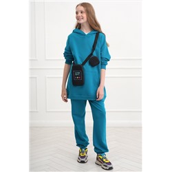 Детский костюм оверсайз из футера трехнитки Happyfox