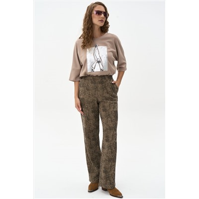 Брюки Барнео (вельвет/мокко)