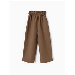 Брюки для девочки, MINAKU, бежевые, рост 98 см