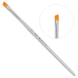 Planet Nails Кисть скошенная для французского маникюра №6 7457