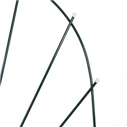 Шпалера, 150×62×1 см, металл, зелёная, «Парус мини»