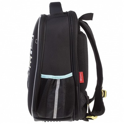 Рюкзак каркасный Hatber Ergonomic Plus, Start game, 38×29×18 см, чёрный NRk_85048