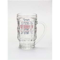 Кружка пивная с надписью «В этой жизни приходится», 500 мл