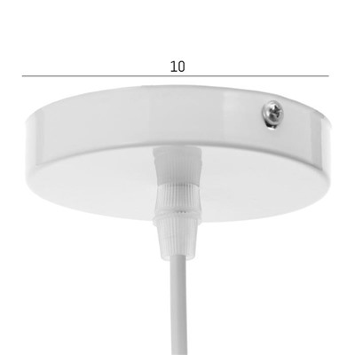 Светильник BayerLux 34871/1 E27 40 Вт белый 23×23×21-121 см