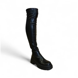 Сапоги-чулки евро зима К206-13 черные