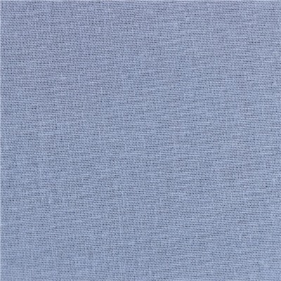 Простыня евро «Этель» Plain collection, 220×215 см, голубая, хлопок 100%, поплин