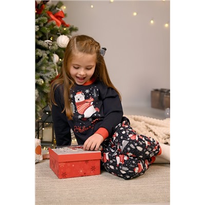 Детская новогодняя пижама Happyfox
