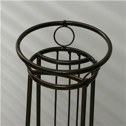 Подставка для цветов, напольная, на 4 горшка, d=14 см, бронзовая, «Гитара»