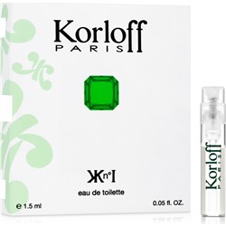 KORLOFF PARIS KN°I edt (w) 1.5ml пробник