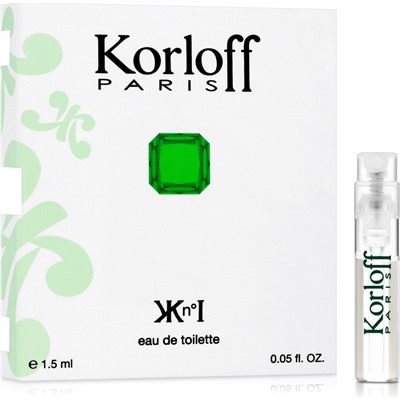 KORLOFF PARIS KN°I edt (w) 1.5ml пробник